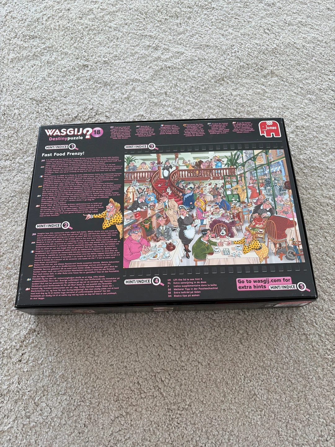 Wasgij Destiny 18 Fast Food Frenzy 1000 Piece Puzzle - photo 2
