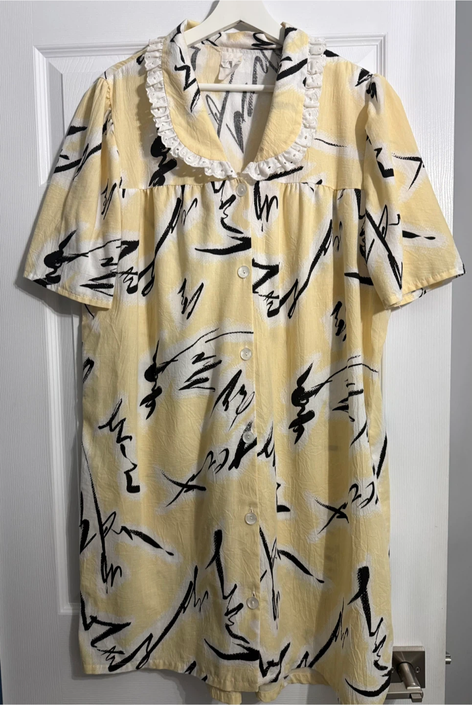 Mr. Robert 100% Cotton House Dress - 1X