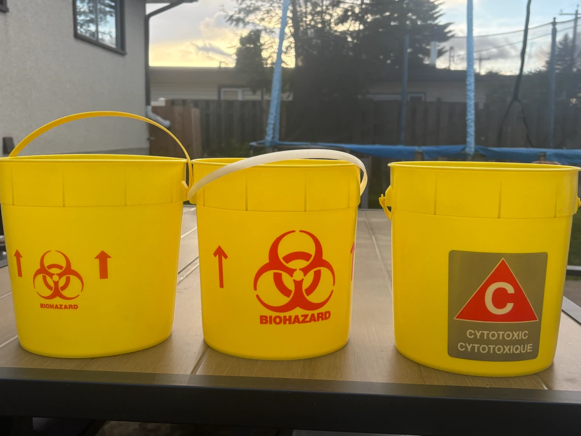 Halloween trick or treat buckets