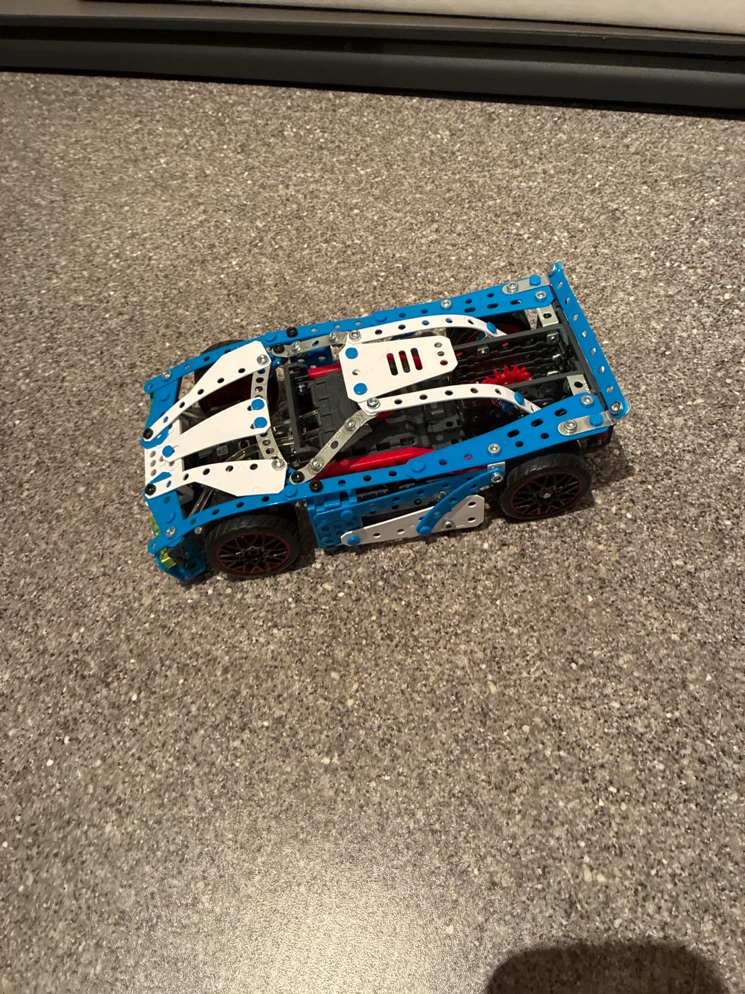 Meccano construction toy car