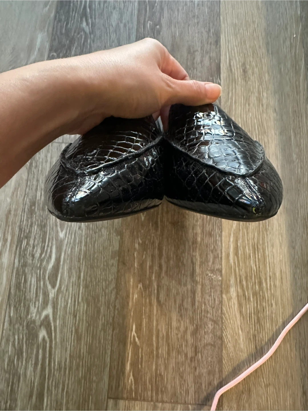 Jeffrey Campbell Black Croc Loafers - photo 3