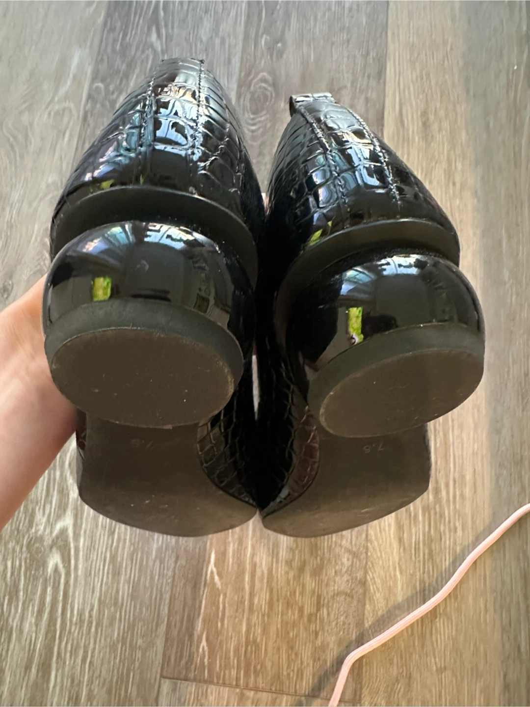 Jeffrey Campbell Black Croc Loafers - photo 4
