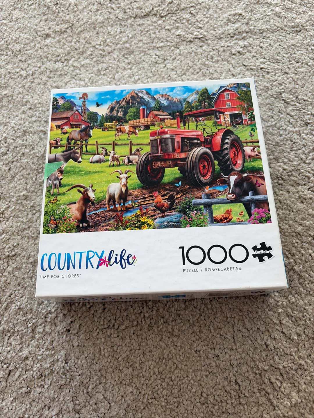 Buffalo Games Country Life 1000 Piece Puzzle