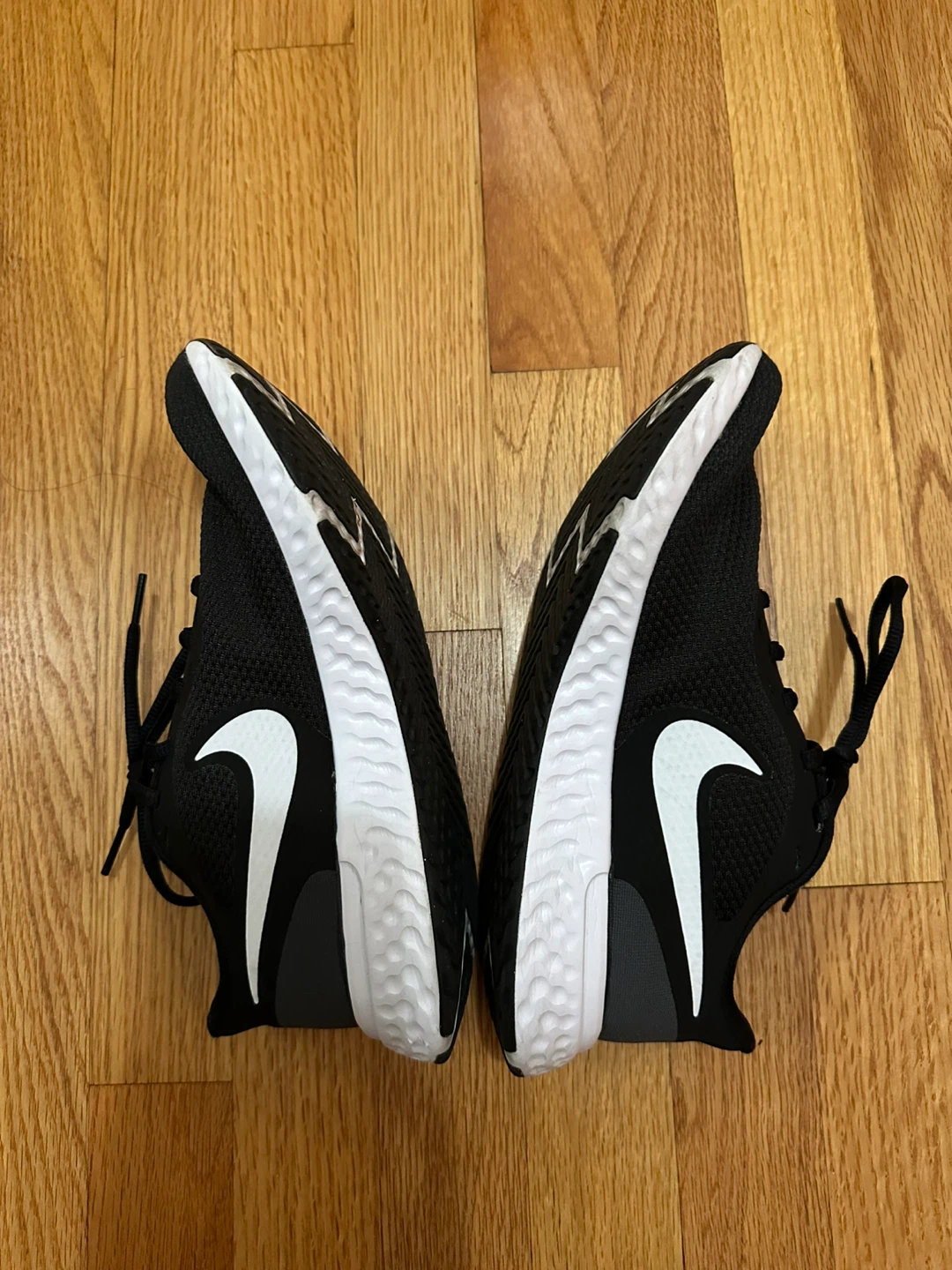 Nike Revolution 5 Running Shoes - Women's Size 7.5 (Black/White) - photo 3