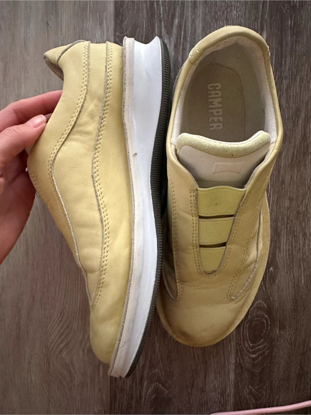 Camper Slip-On Shoes - Yellow - Size 37 - photo 3