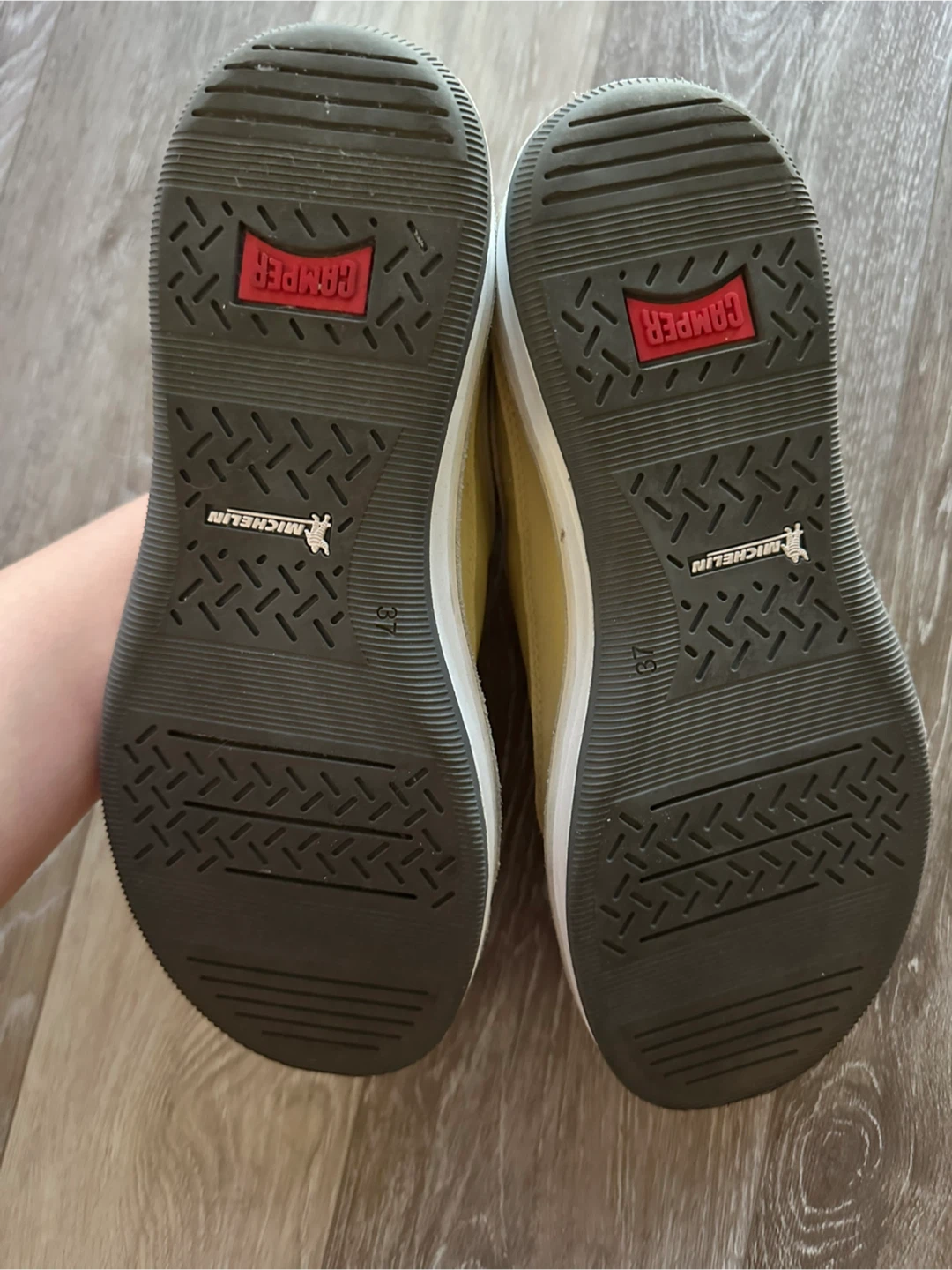 Camper Slip-On Shoes - Yellow - Size 37 - photo 5