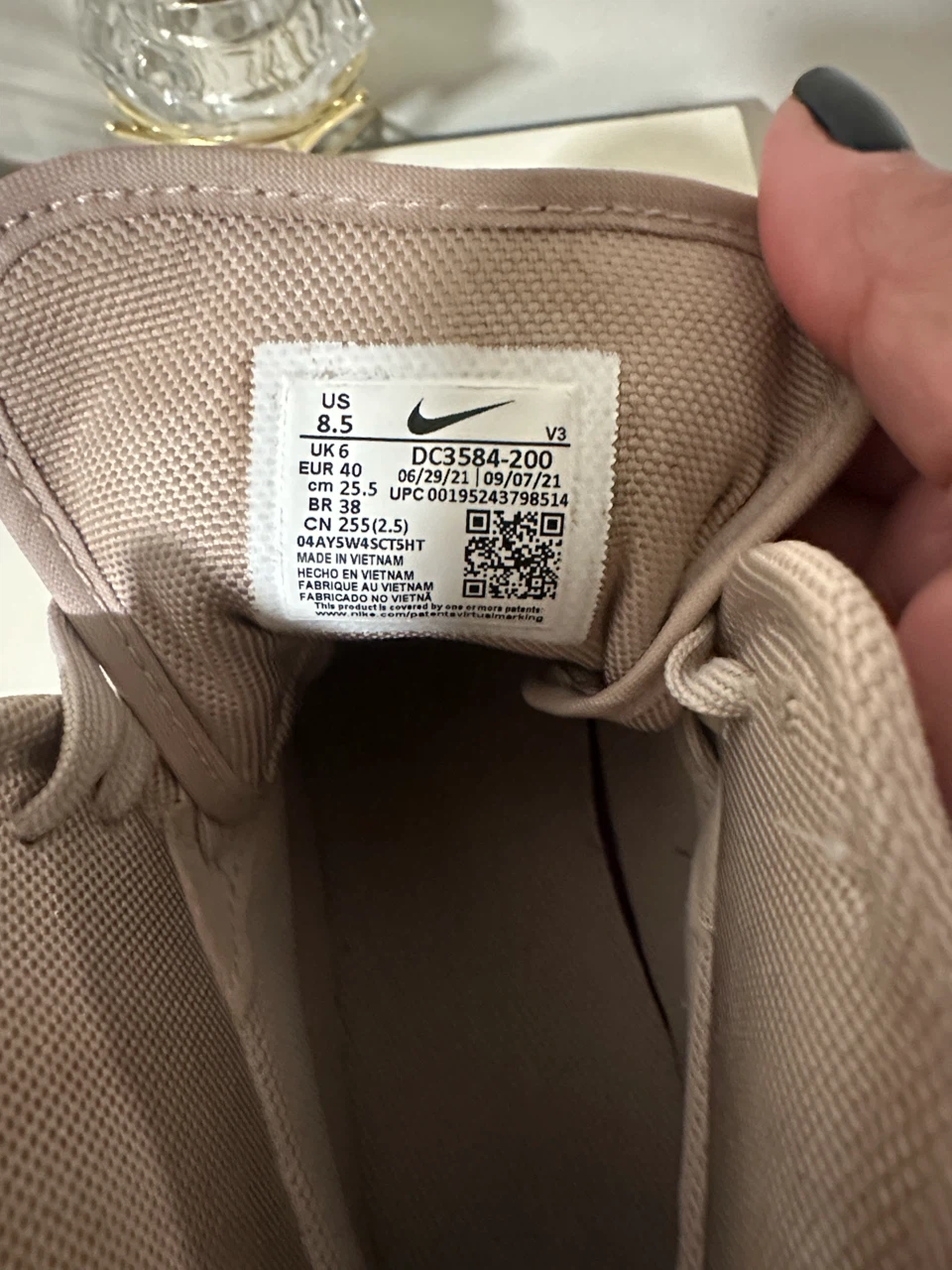 Nike Air Force 1 Boot 2.0 Rose Gold Sneakers - photo 5