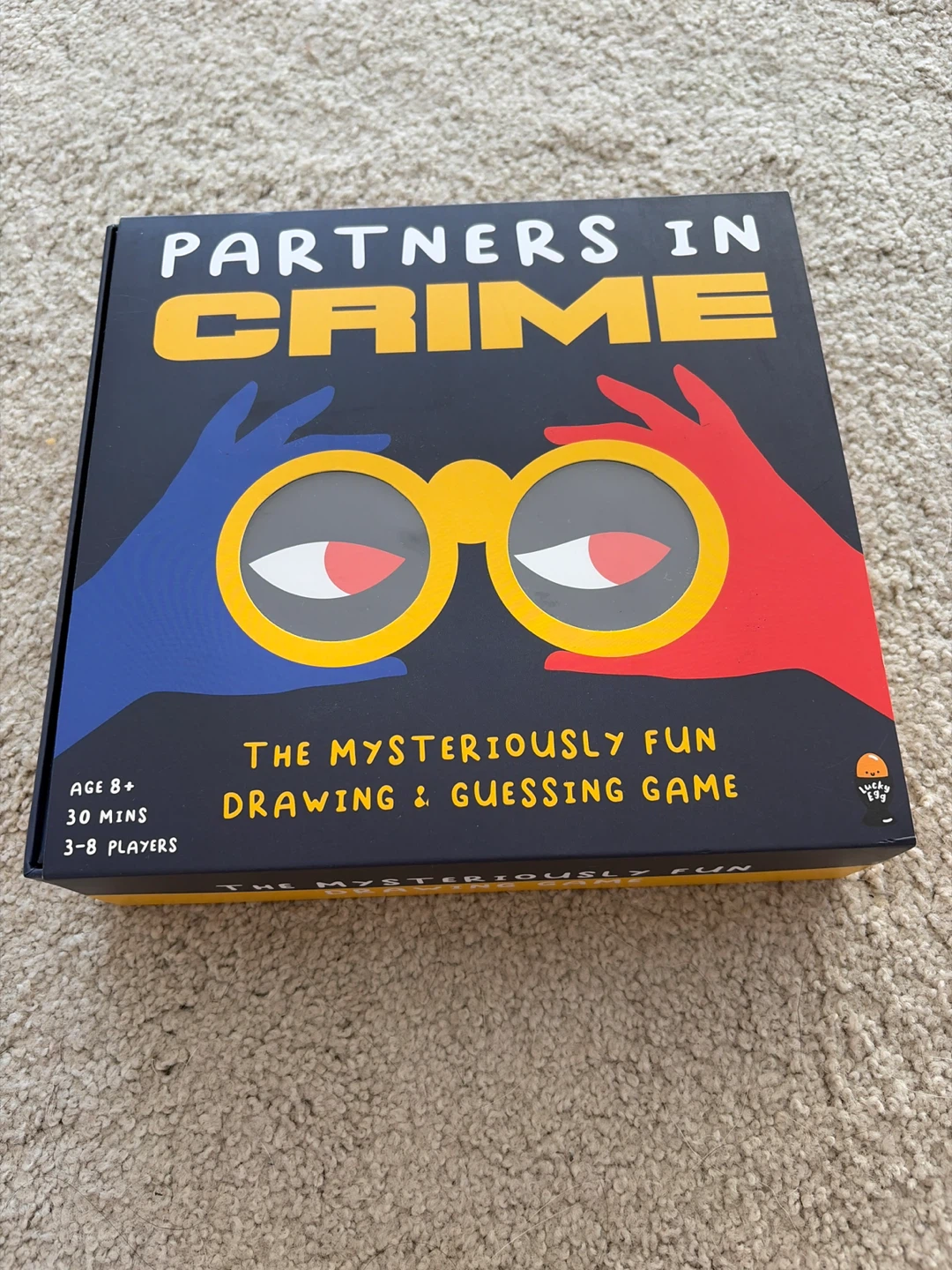 Partners in Crime Drawing and Guessing Game