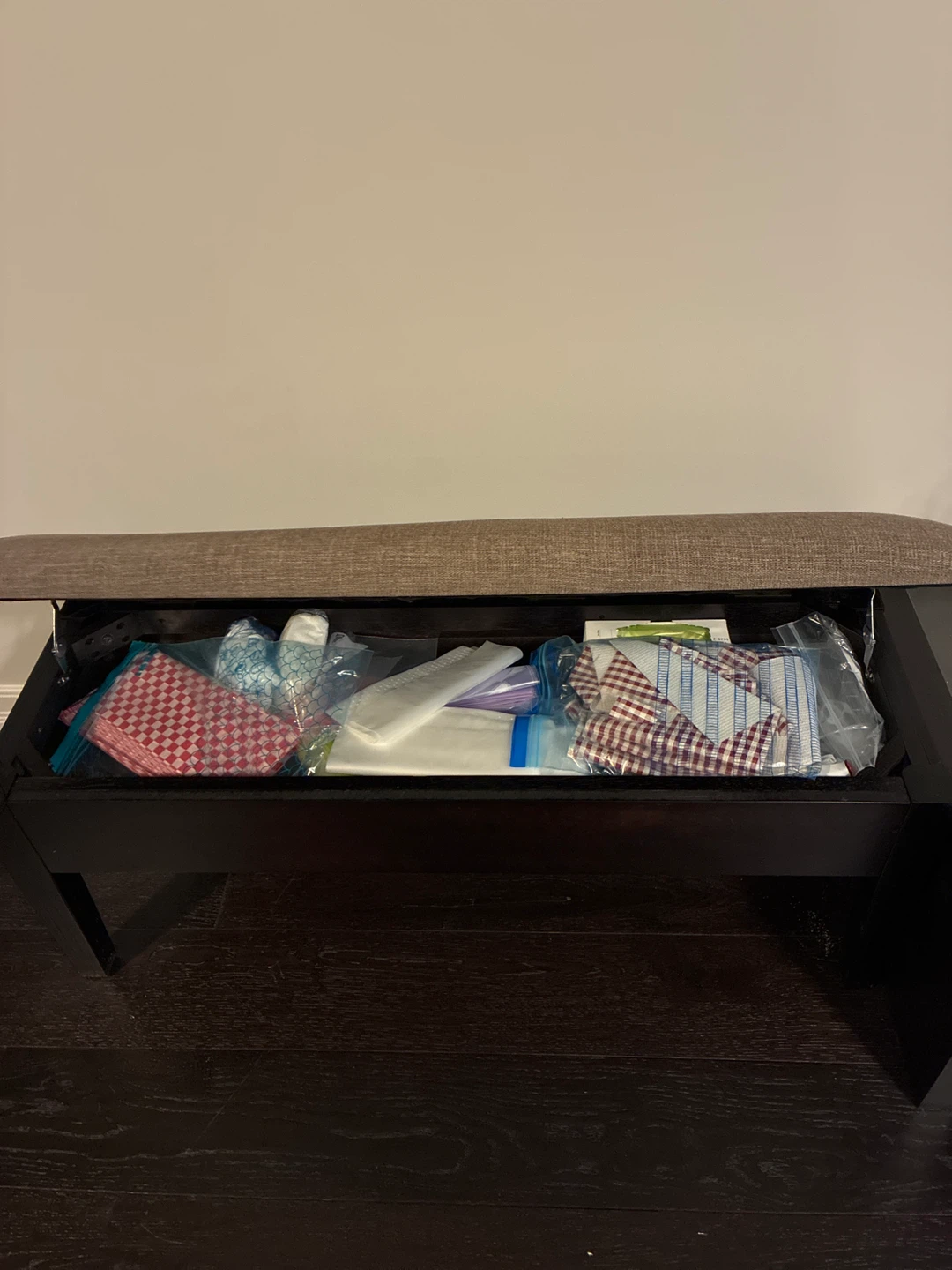 Upholstered Storage Bench - photo 2