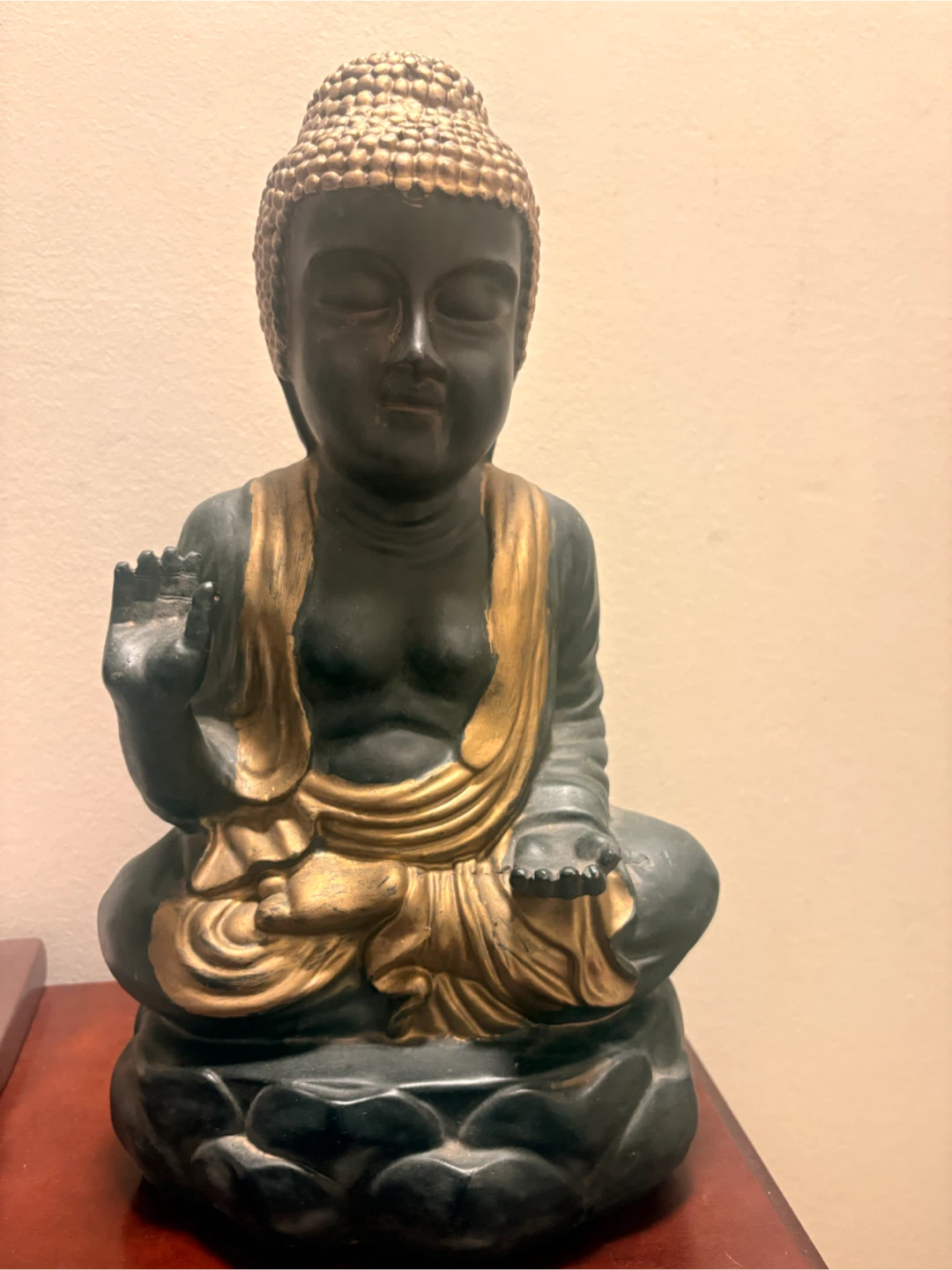 Set of two decorative Buddha statues - photo 2