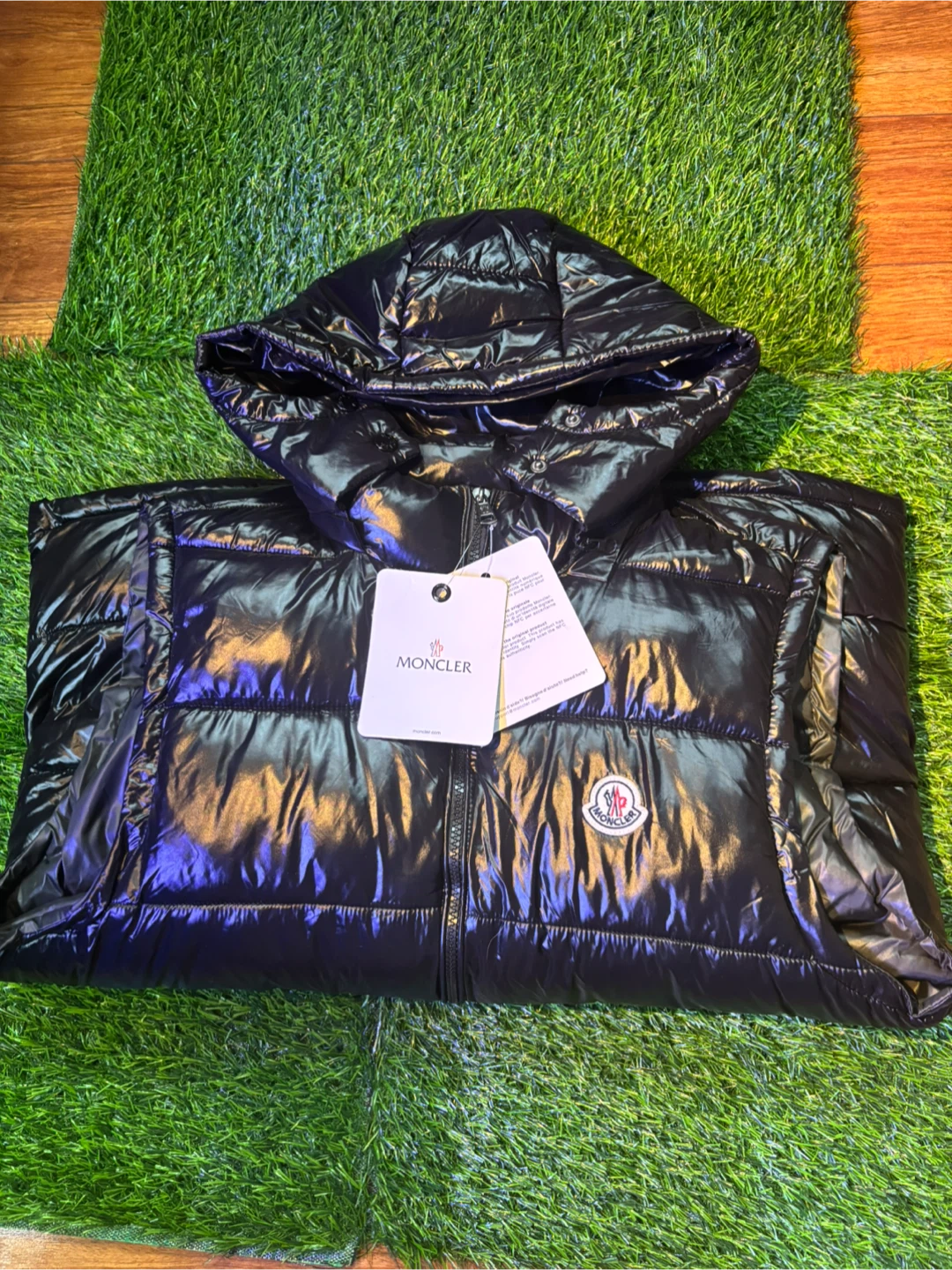 Designer Puffer Vest Black