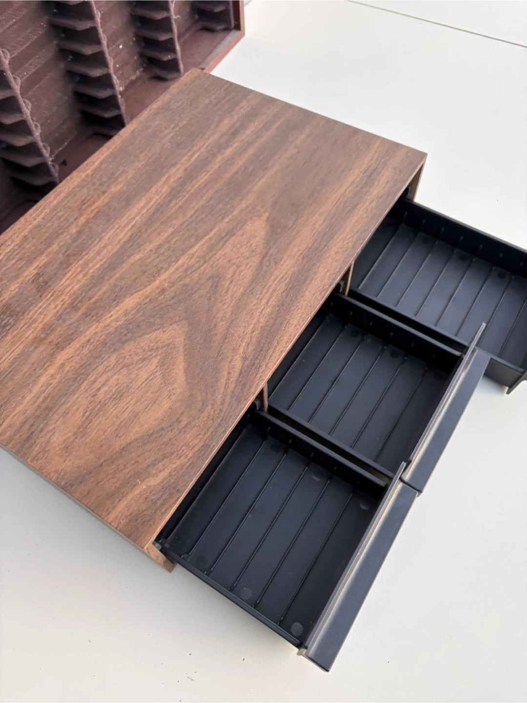 Vintage Cassette Tape Storage Unit with tapes$25 - photo 4