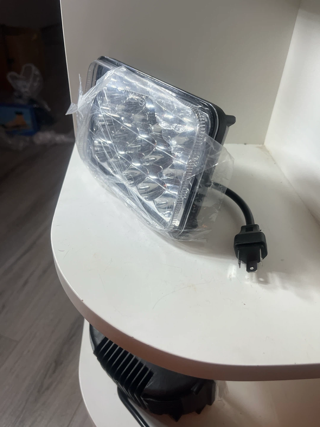 Set of two rectangular LED work lights
