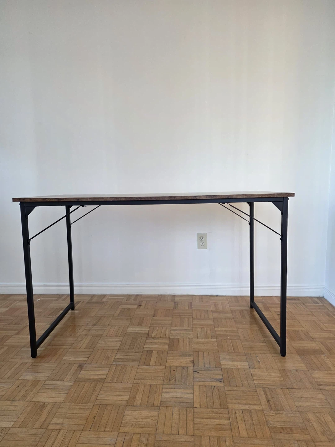 Industrial Style Study Workstation Desk - photo 2