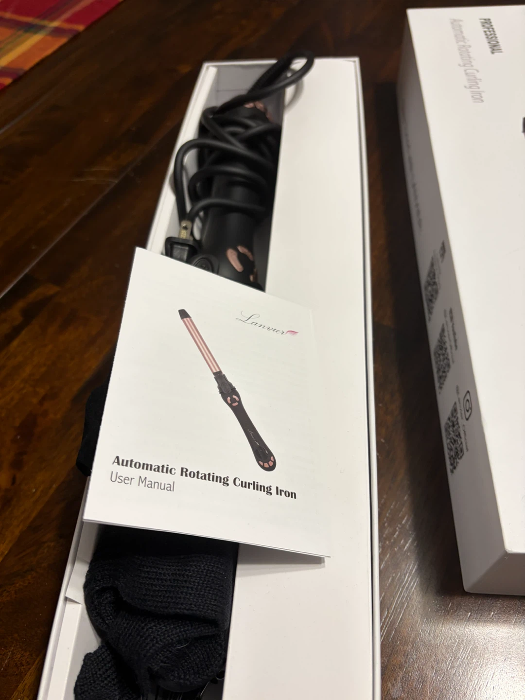 Lanvier Professional Automatic Rotating Curling Iron - photo 2