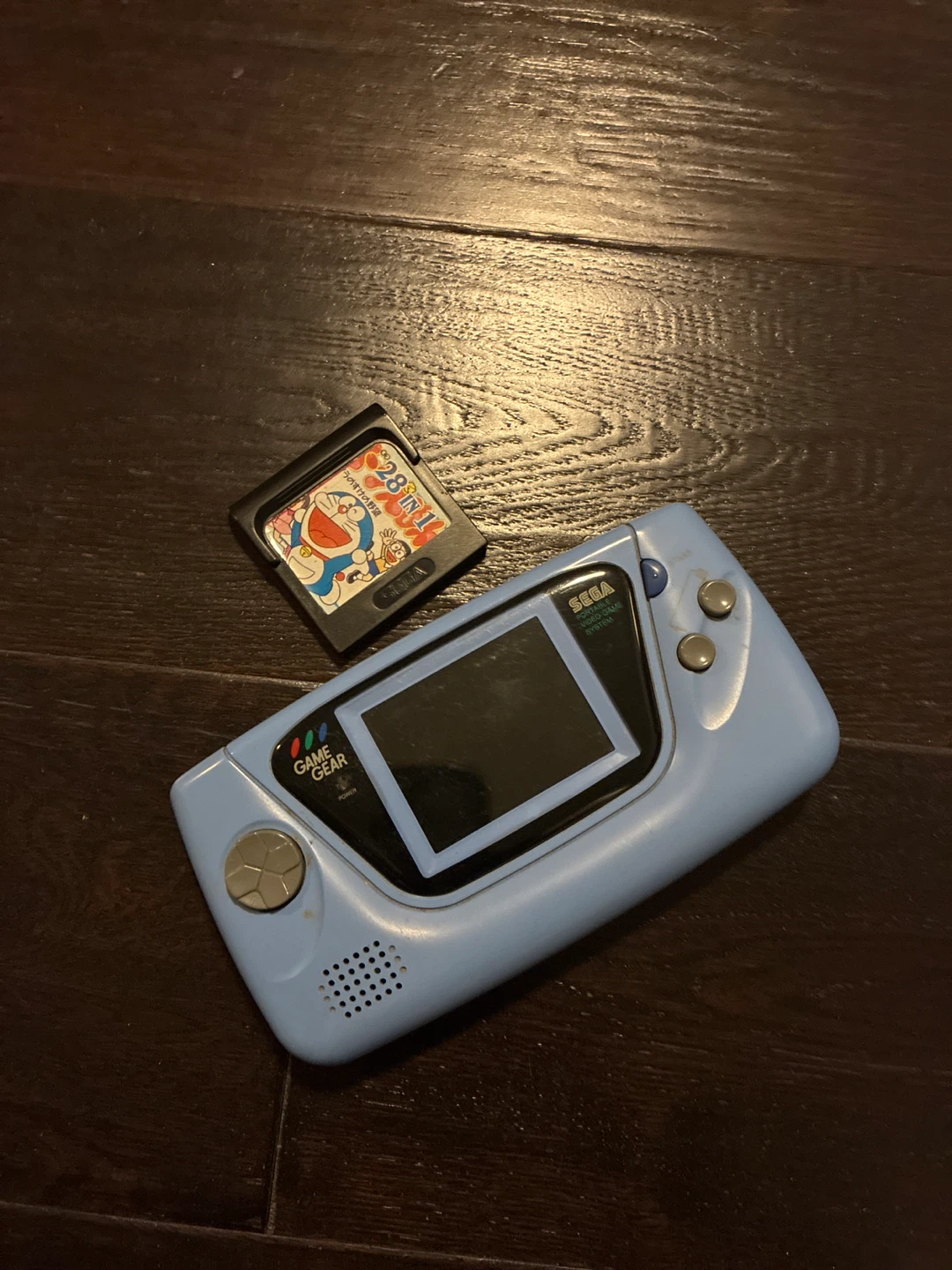 Sega Game Gear Blue Console with 28-in-1 Game