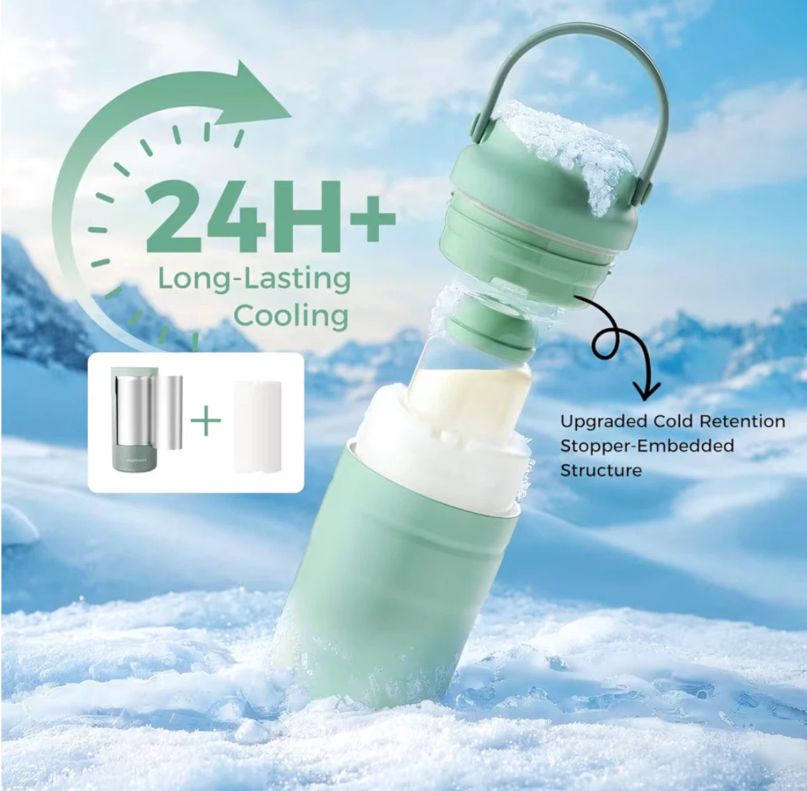 New Momcozy CM02 Portable Breast Milk Cooler - photo 2