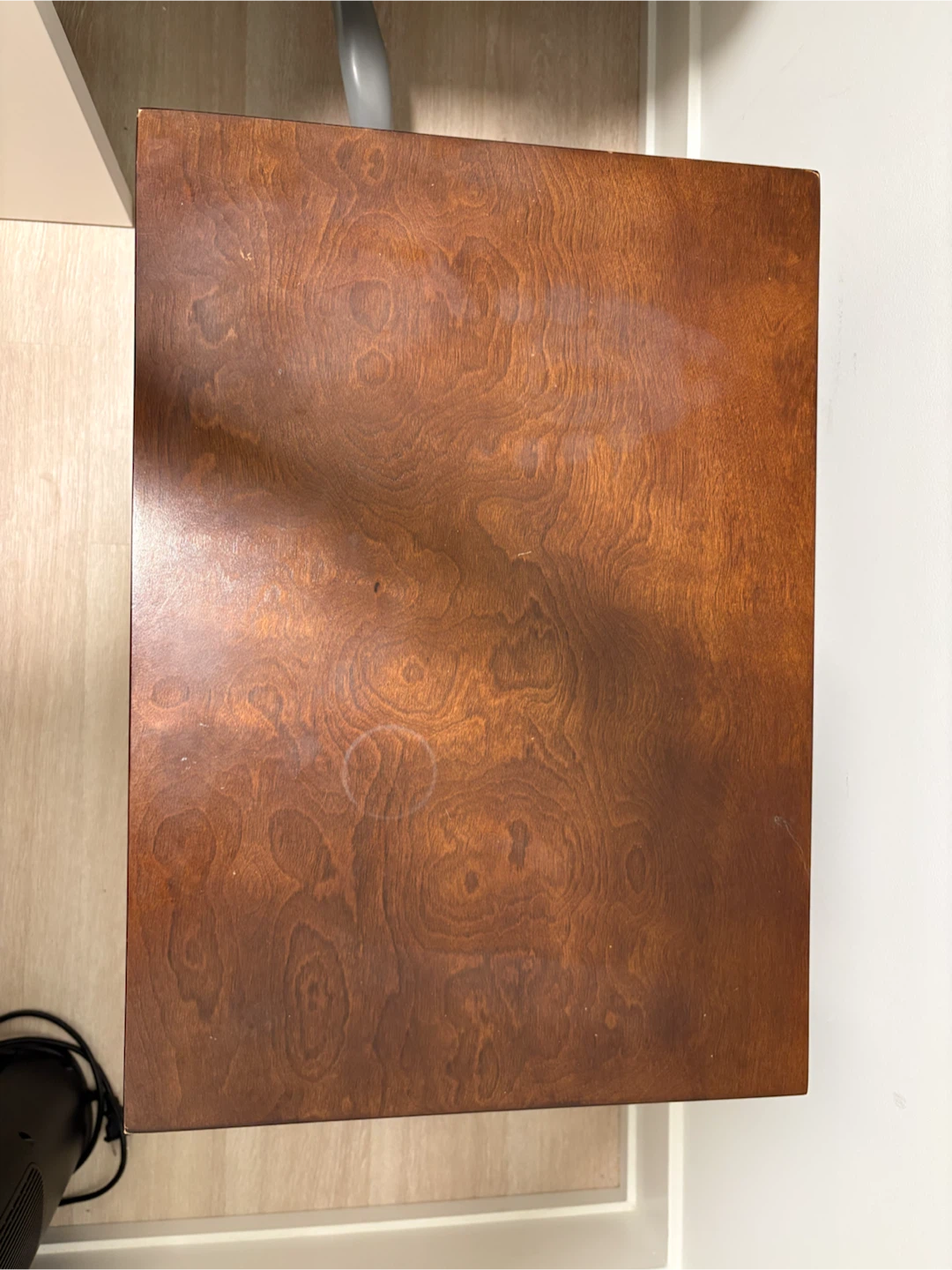 Small Wooden End Table - photo 5