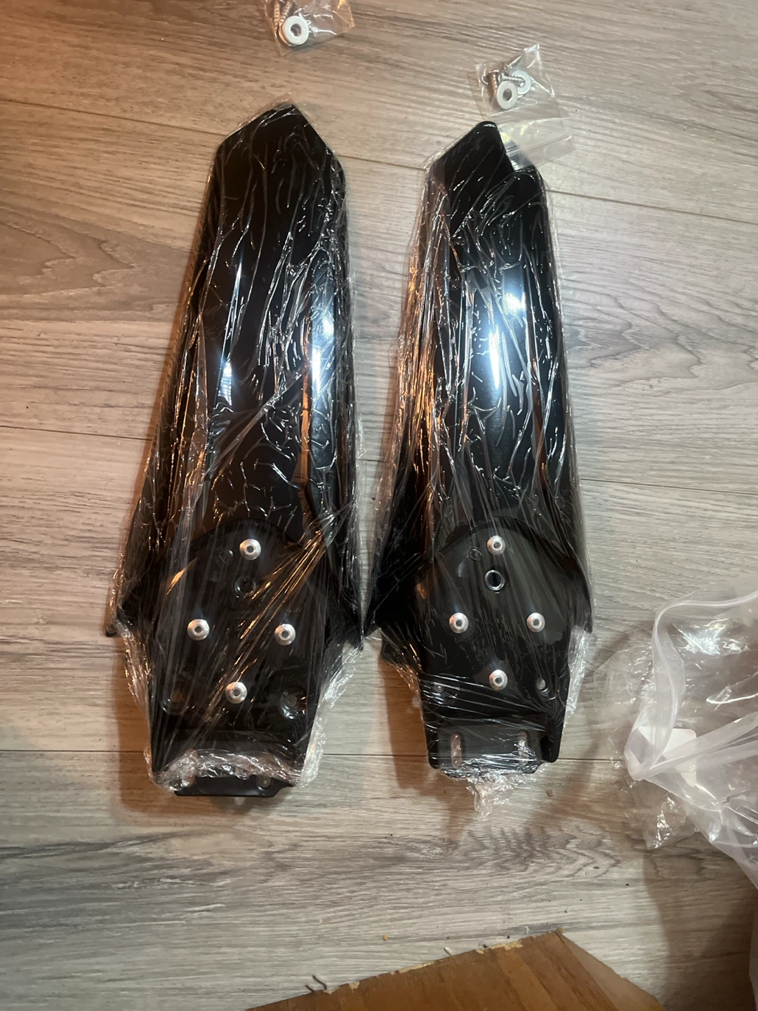 Lingqi Black Bike Fenders Set