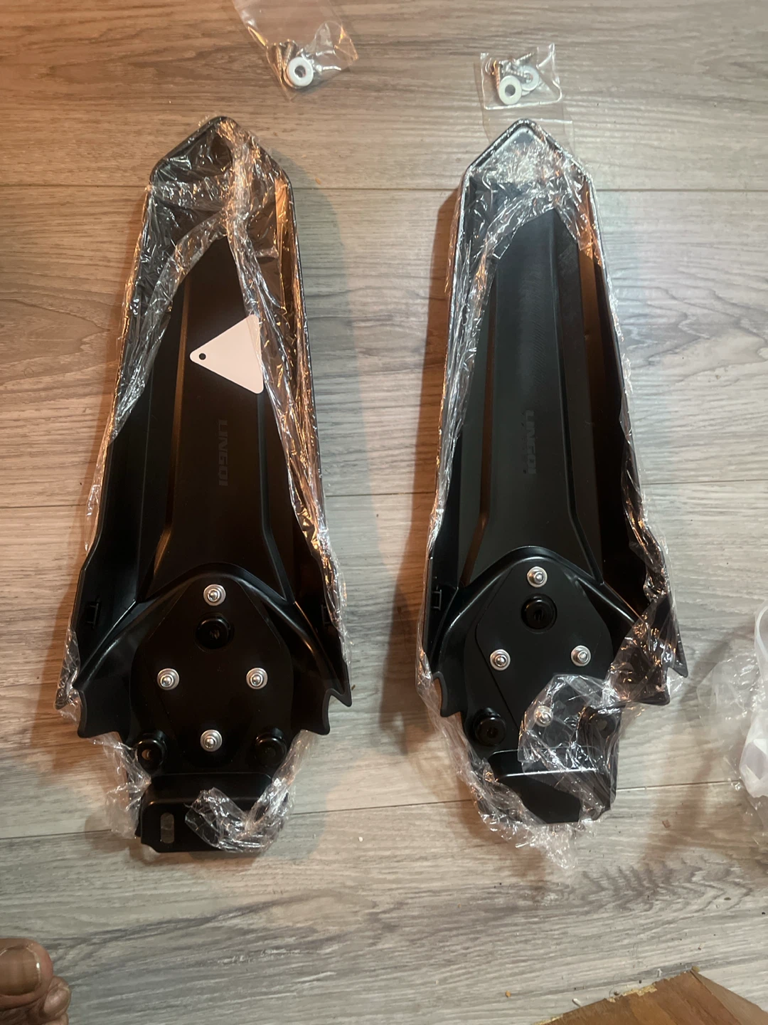 Lingqi Black Bike Fenders Set - photo 2