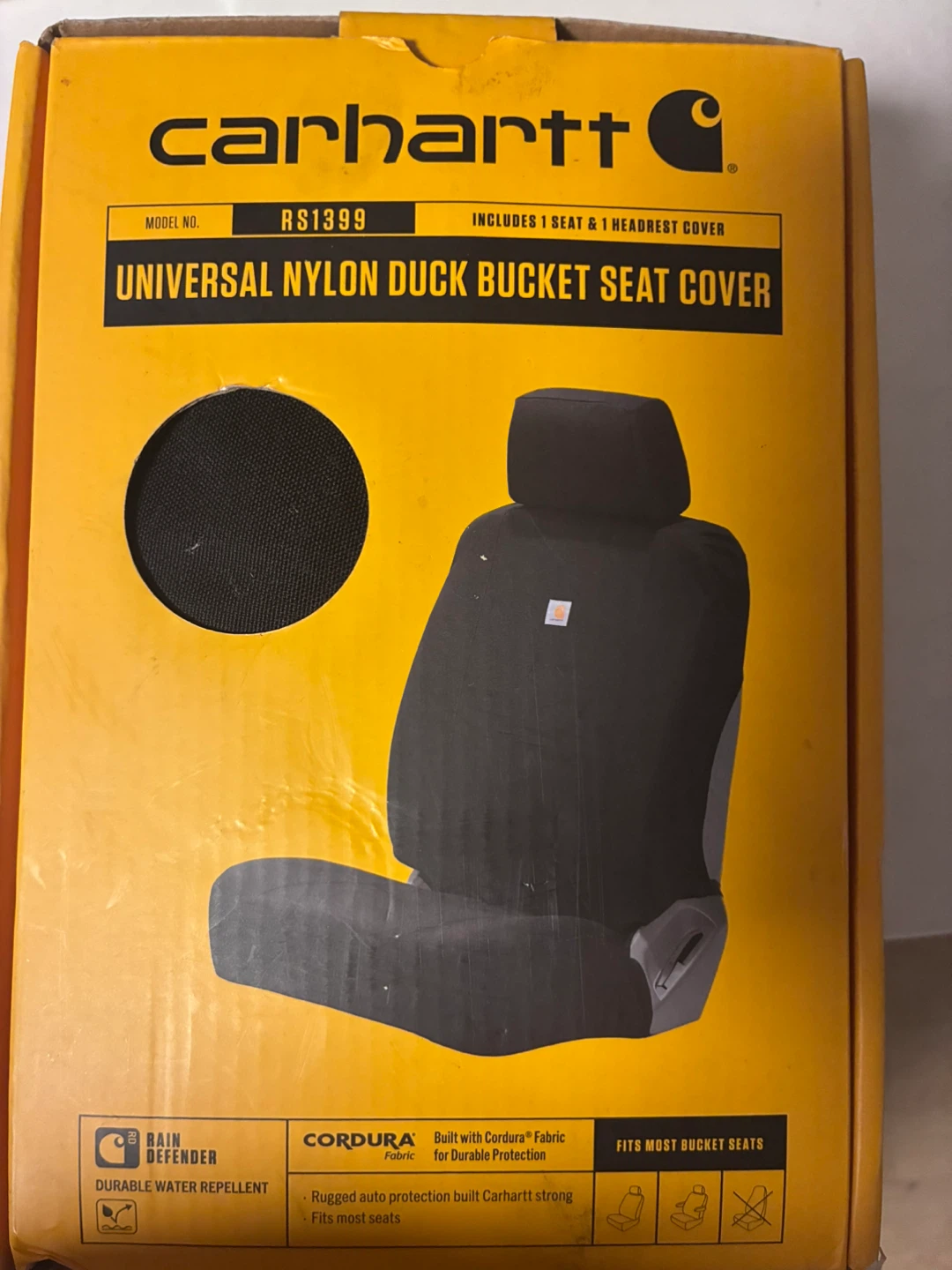 Carhartt Universal Nylon Duck Seat Covers