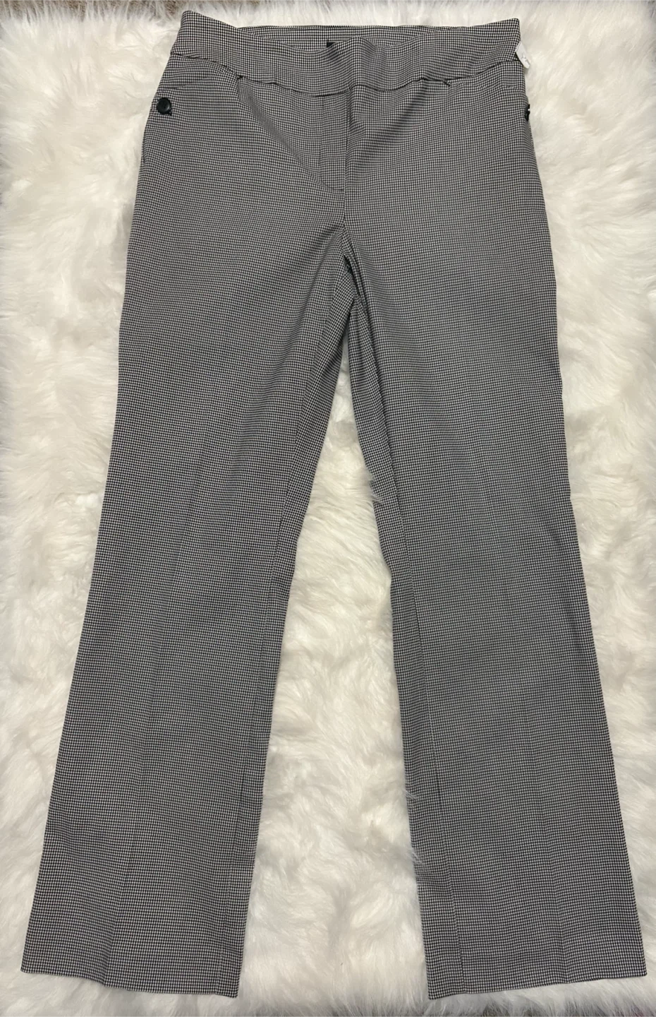 Reitmans - Black and White Houndstooth Pants