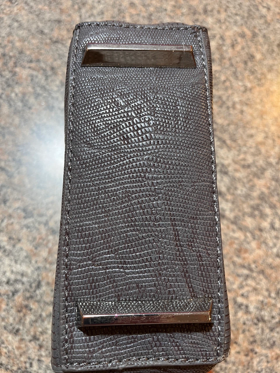 Forever 21 Grey Embossed Clutch - photo 5