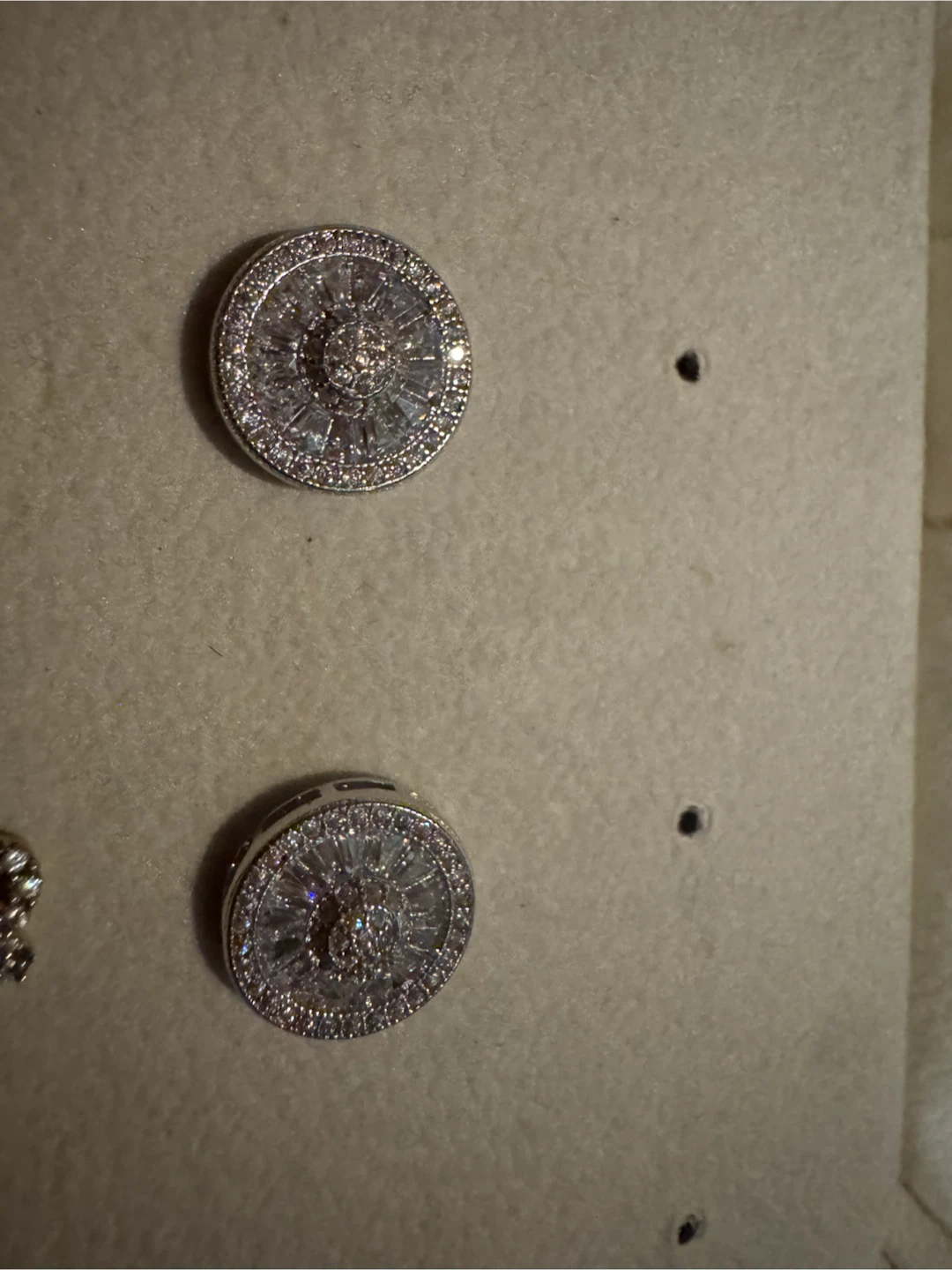 925 Sterling Silver CZ Statement Stud Earrings - photo 4