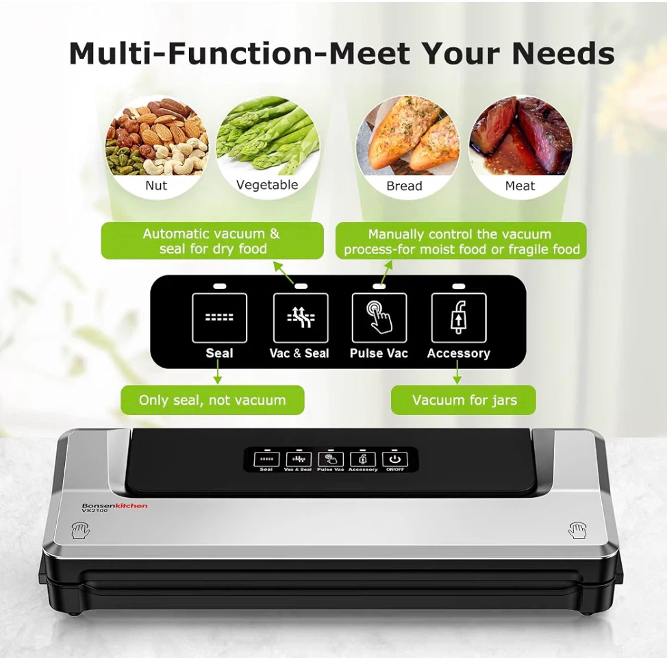 New Bonsenkitchen VS2100 Vacuum Sealer - photo 2