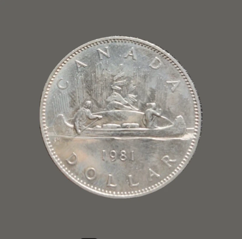 1981 Canadian Voyageur Dollar