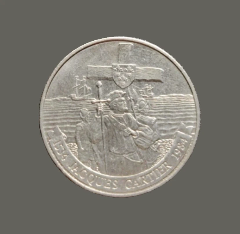 1984 Jacques Cartier Commemorative Dollar - photo 4