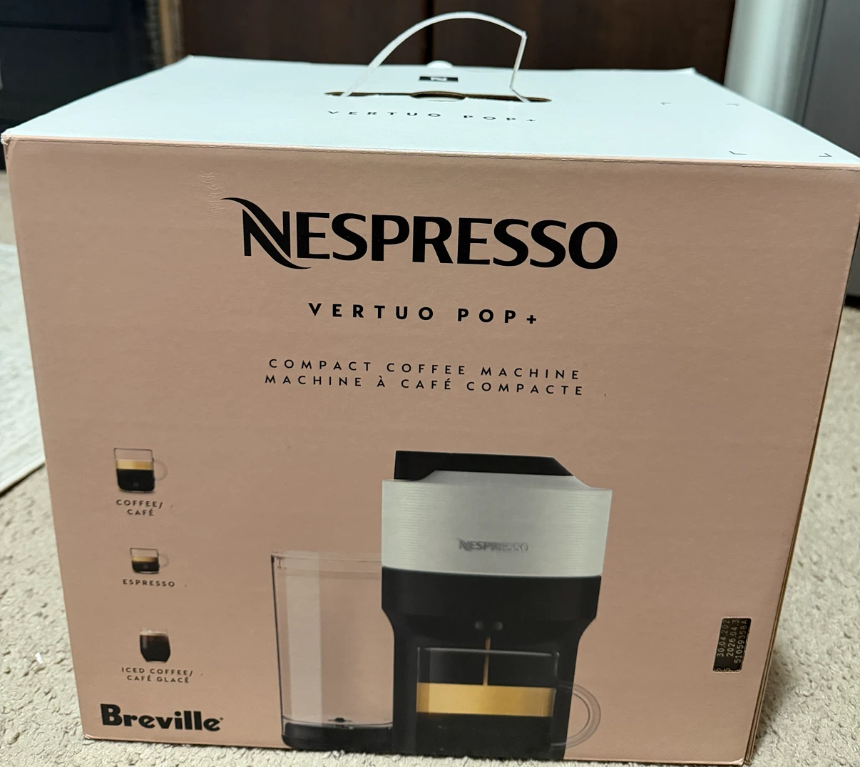 Nespresso Vertuo Pop+ Coffee Machine