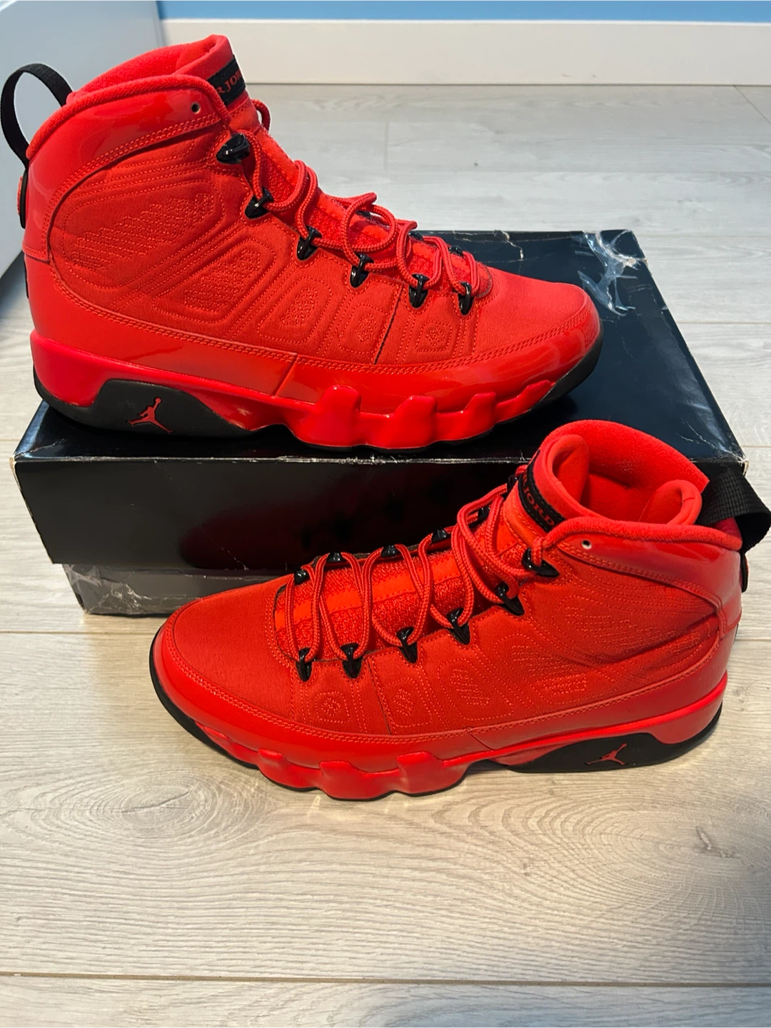 Air Jordan 9 Retro "Chile Red" (Size 11.5) - In Box - photo 2