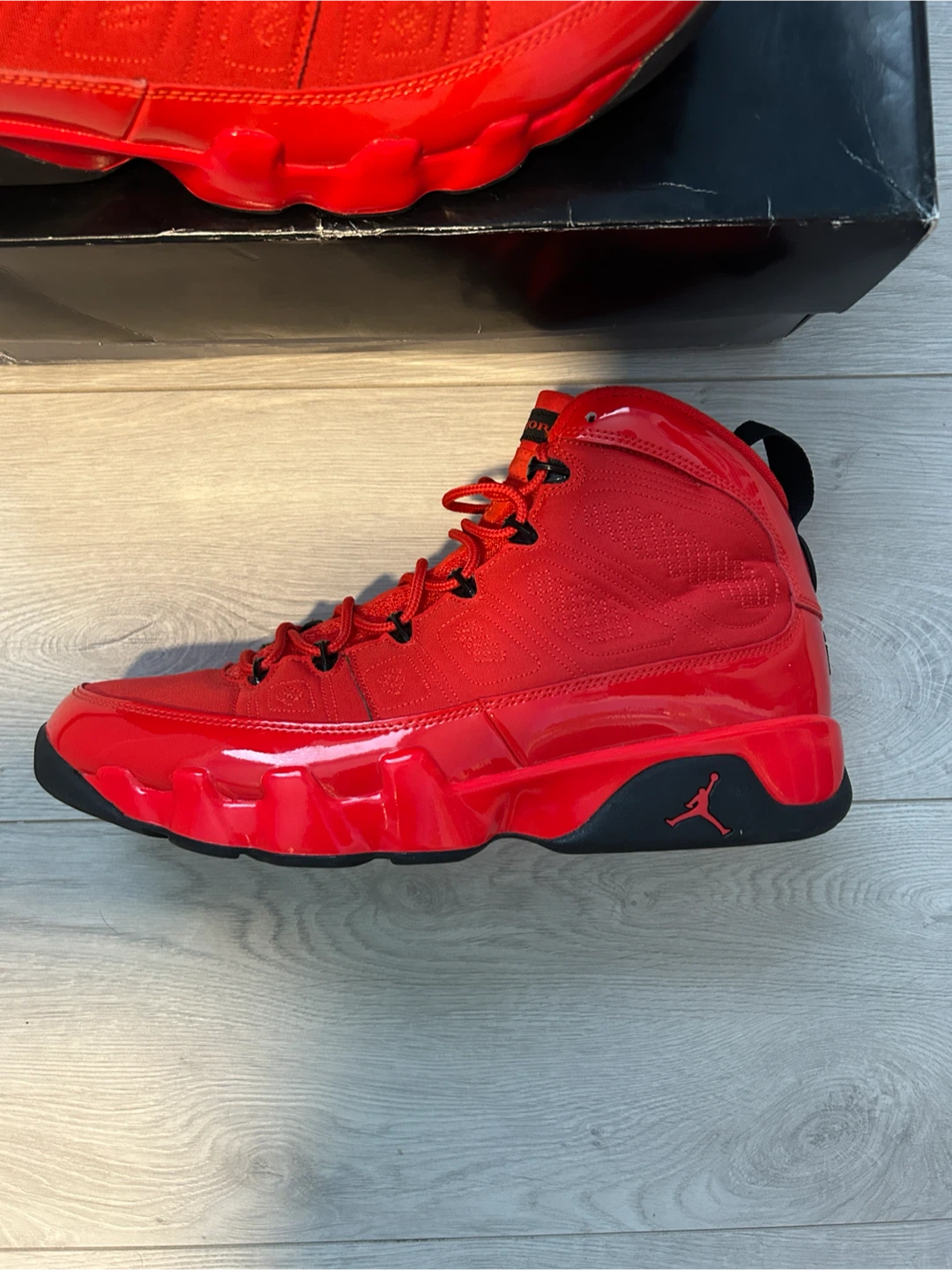 Air Jordan 9 Retro "Chile Red" (Size 11.5) - In Box - photo 3