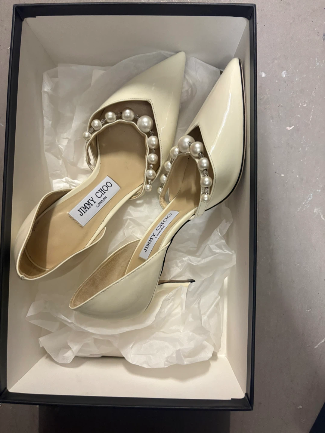 Jimmy Choo Pearl Heels Size 36.5 - photo 4
