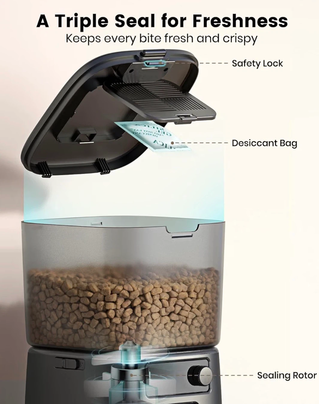 New oneisall PFD-001 Pro Smart Pet Feeder - photo 4