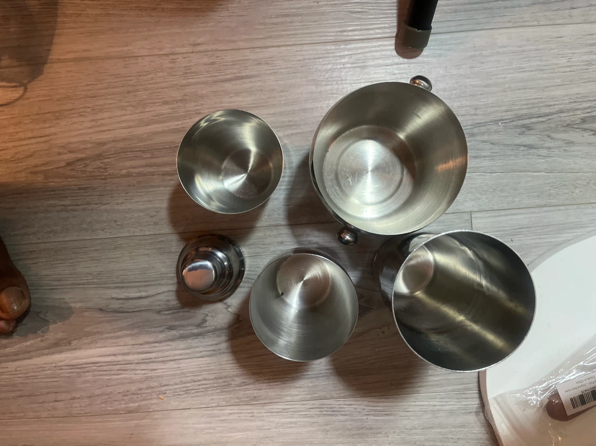 Stainless Steel Cocktail Shaker Set - photo 3