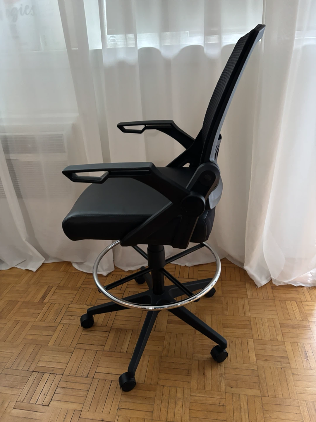 Tall Office Chair with Footrest - photo 2