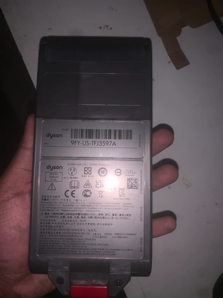 Dyson SV47 Replacement Battery Pack - photo 2