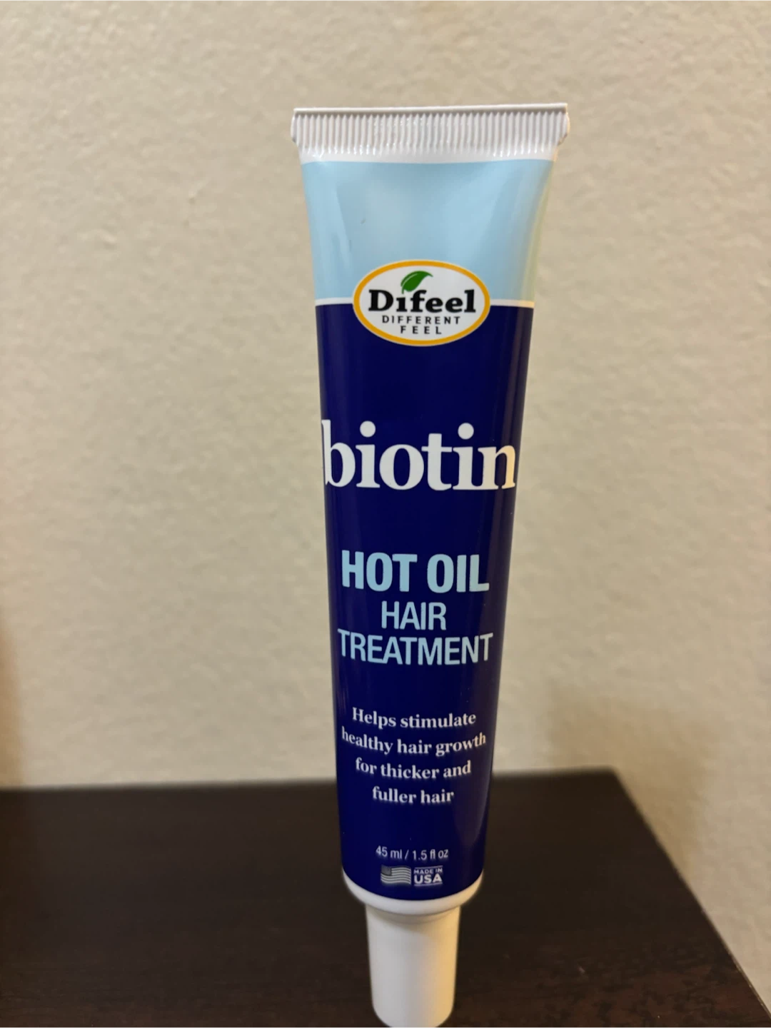 NEW-Difeel Biotin Hot Oil Hair Treatment 45ml