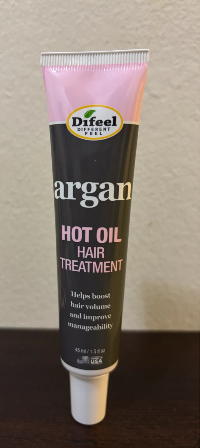 NEW-Difeel Argan Hot Oil Hair Treatment