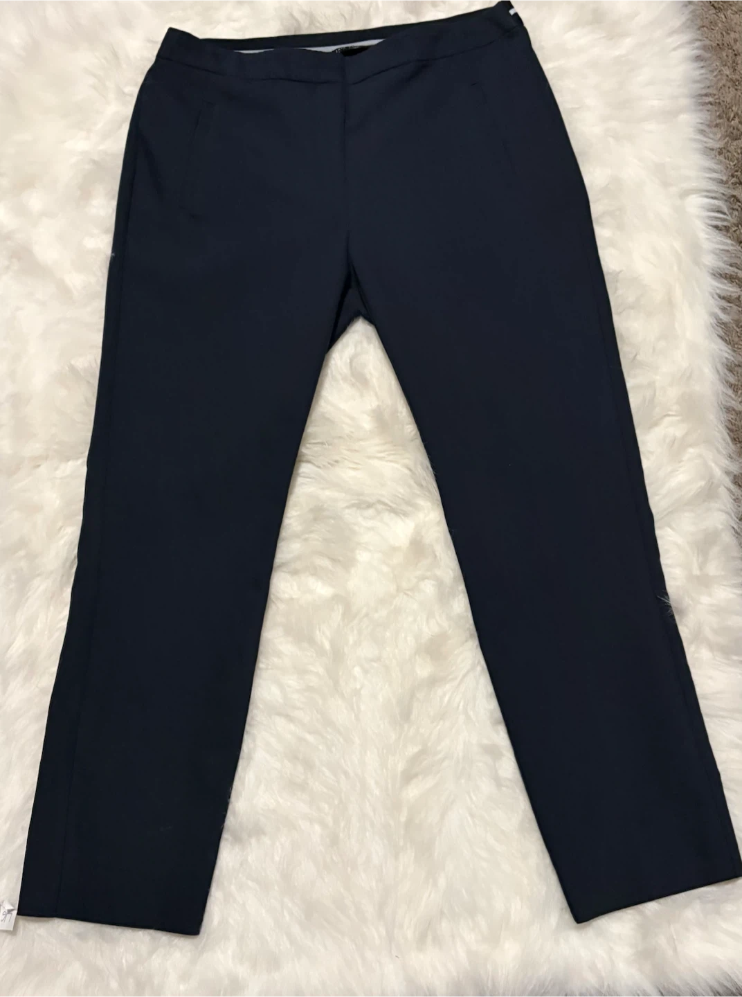 Zara - Black Slim-Fit Ankle Pants