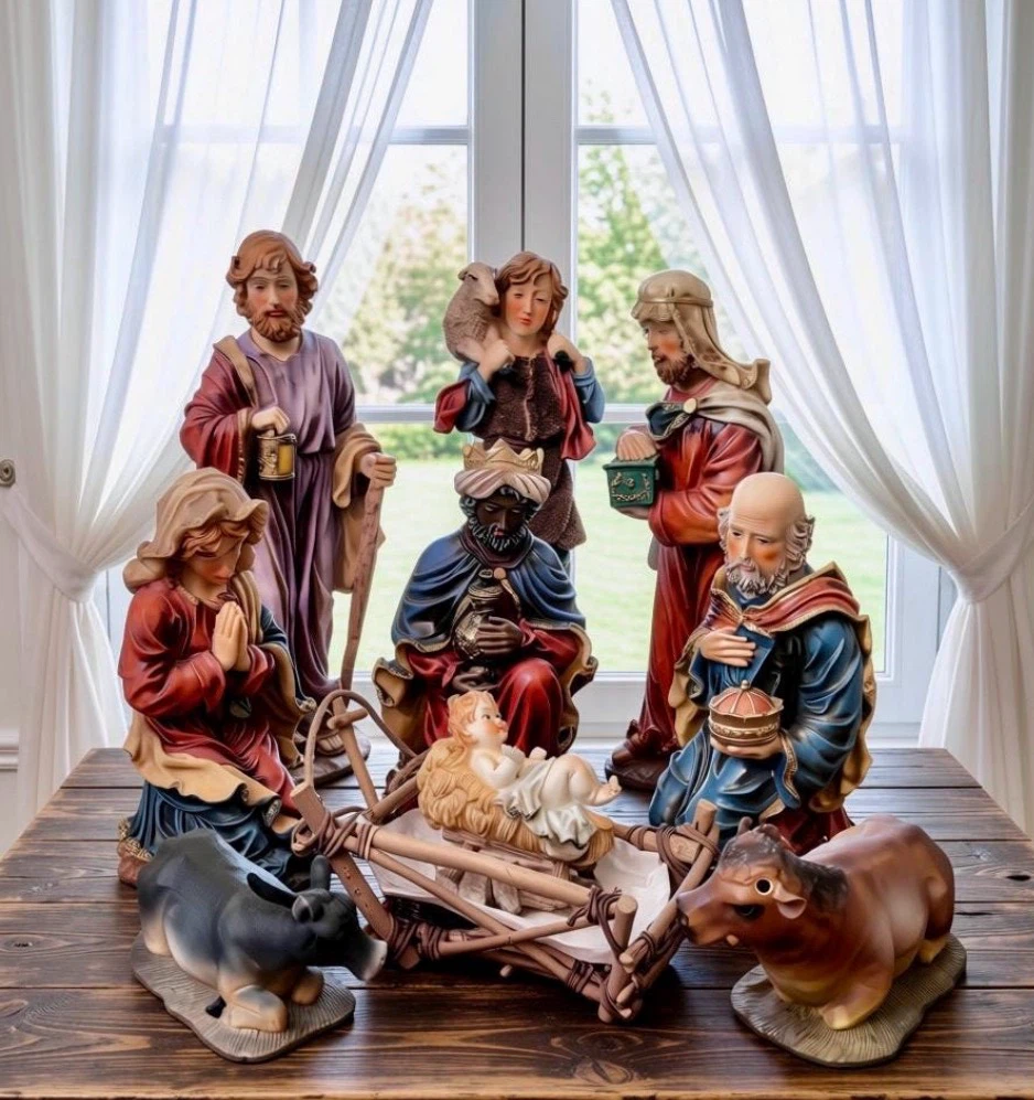 Heirloom Nativity Arrangement