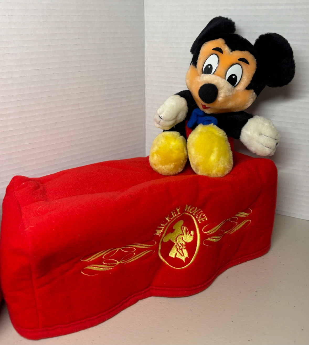 Vintage Disney Mickey & Minnie Mouse Tissue Box Covers - photo 4