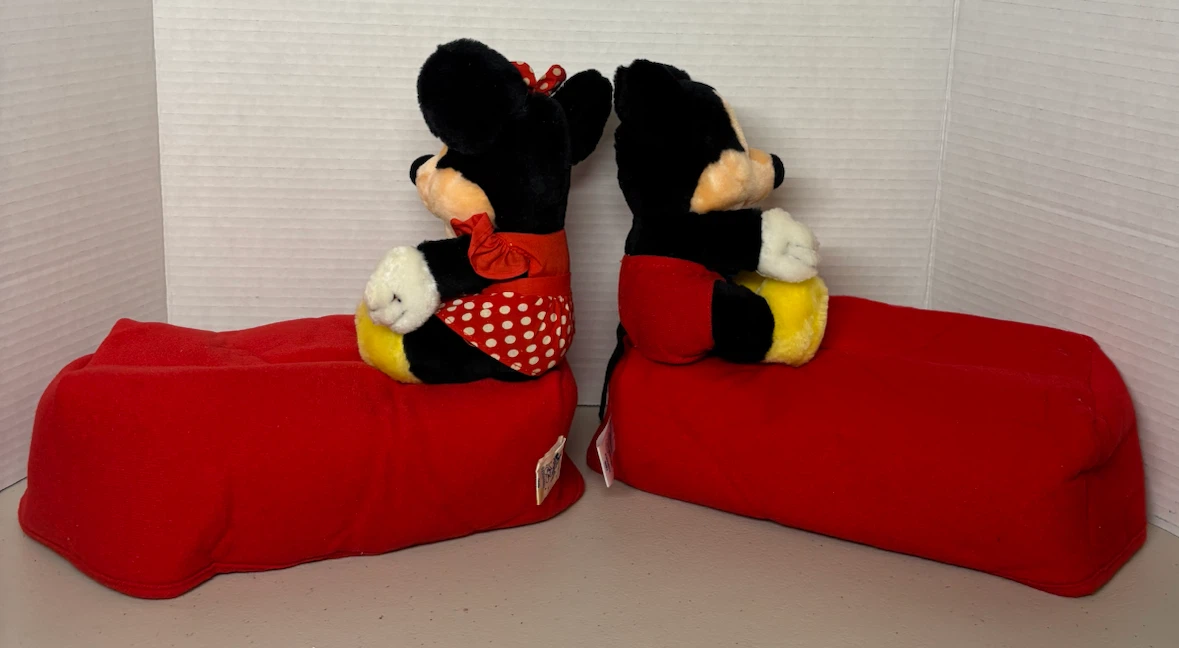 Vintage Disney Mickey & Minnie Mouse Tissue Box Covers - photo 5