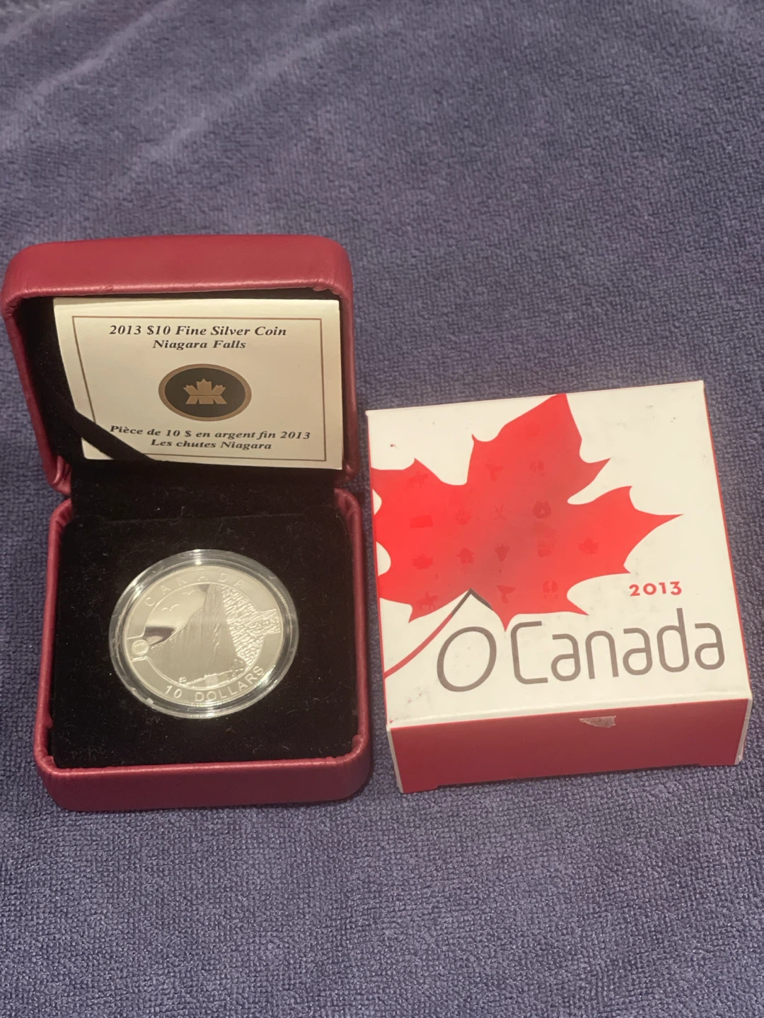 2013 $10 Fine Silver Coin - Niagara Falls - photo 2
