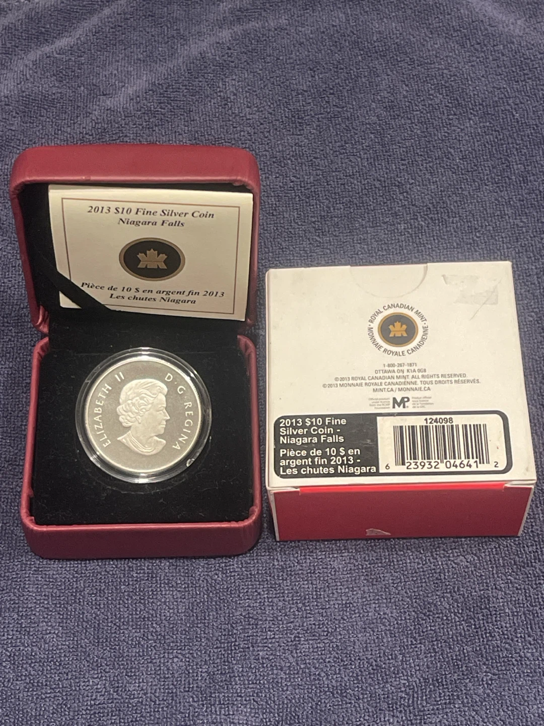 2013 $10 Fine Silver Coin - Niagara Falls - photo 3