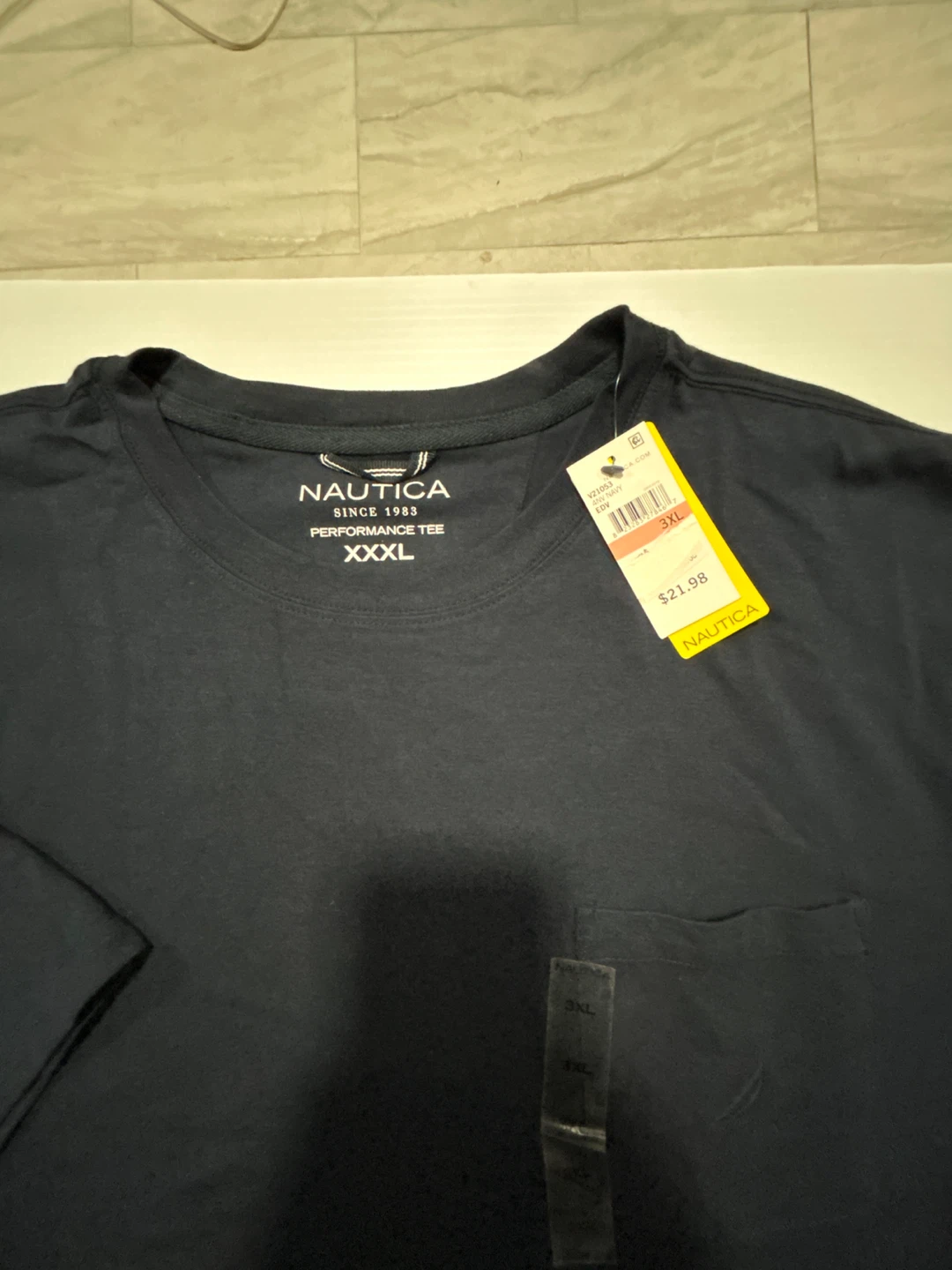 Nautica Performance Tee Navy - photo 2