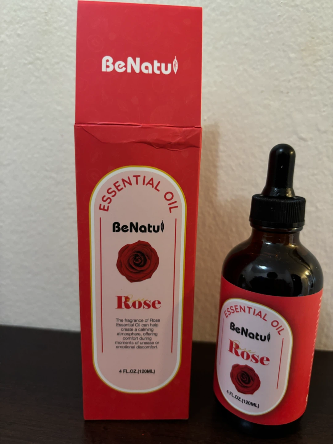 NEW-CLEARANCE-BeNatu Rose Essential Oil 120ml