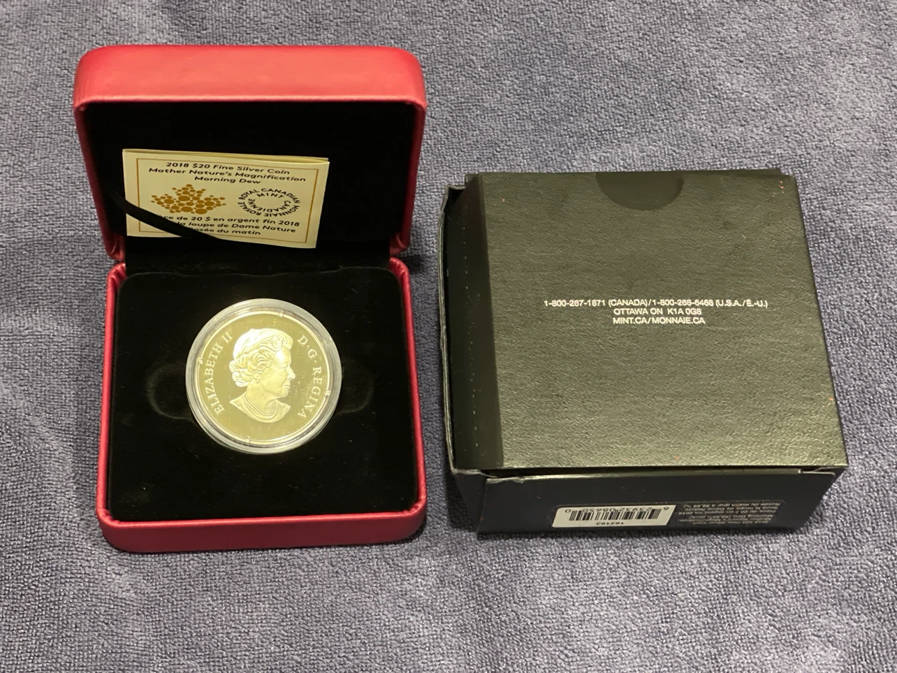 2018 $20 Fine Silver Coin - MNM: Morning Dew - photo 3